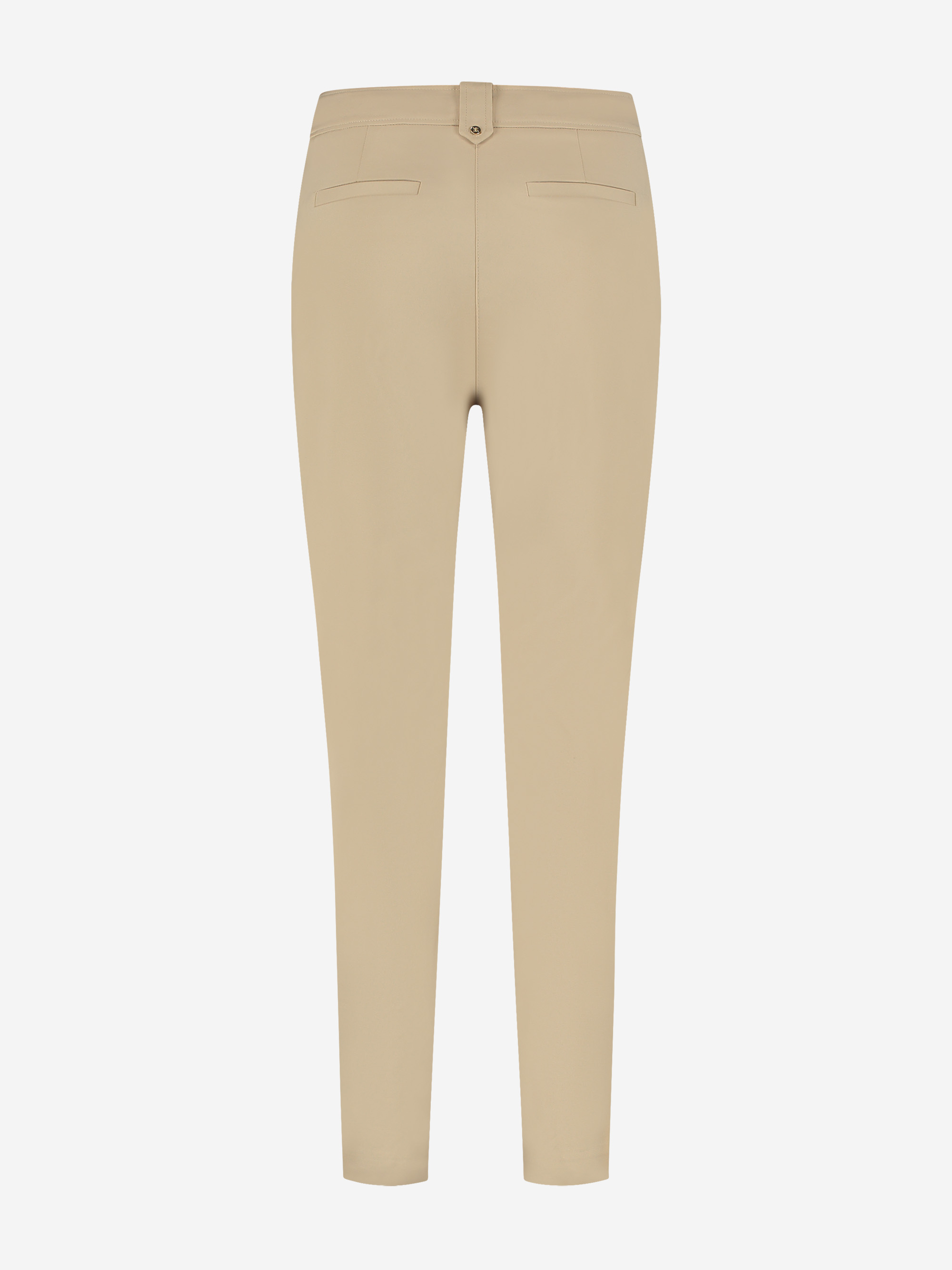 Broek met rits en decoratieve studs