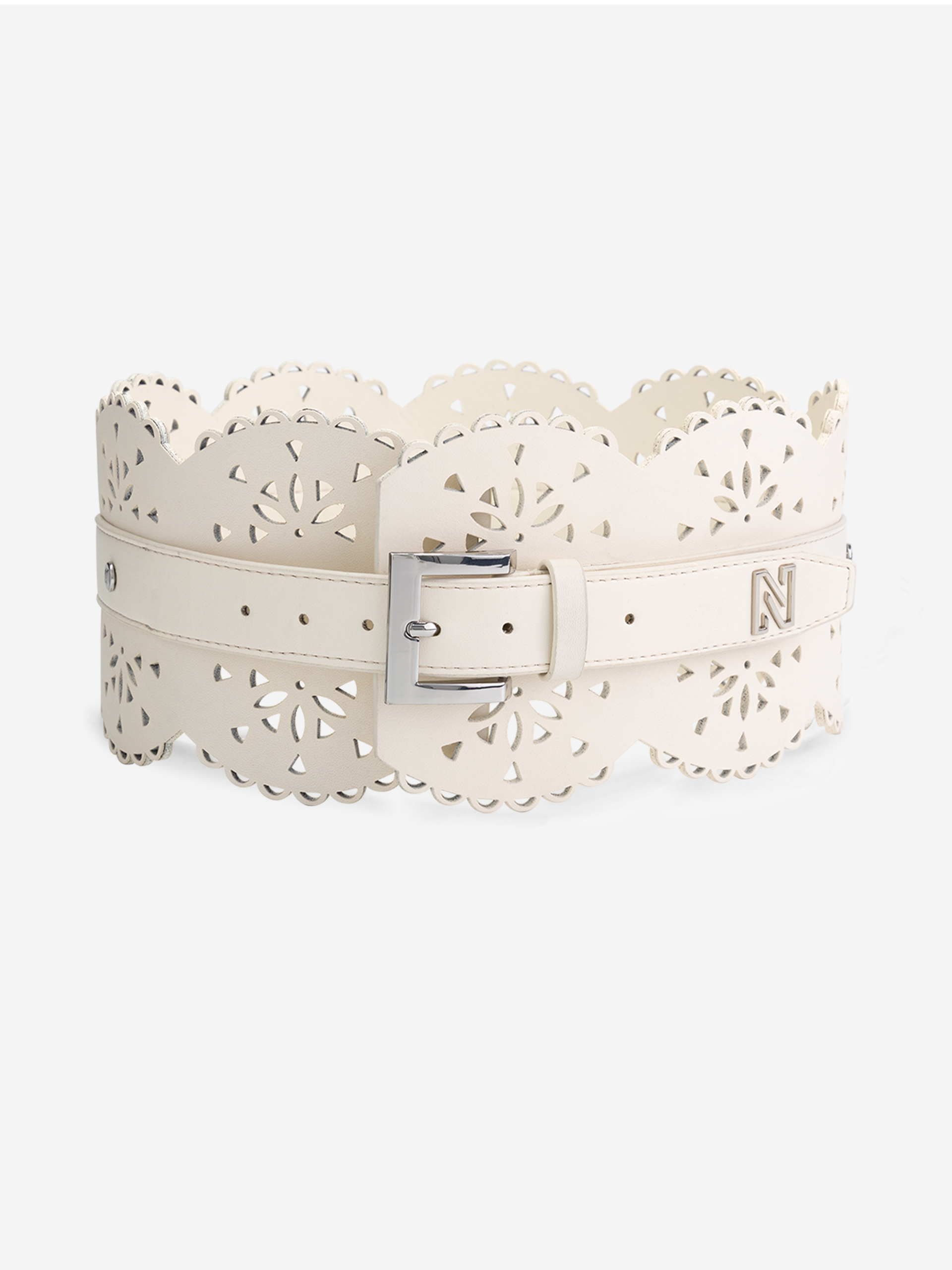 Grote taille riem met cut outs 