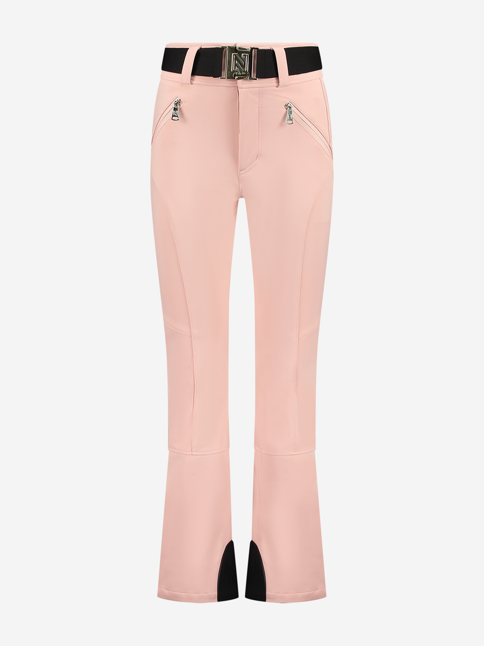 Ski pants with belt