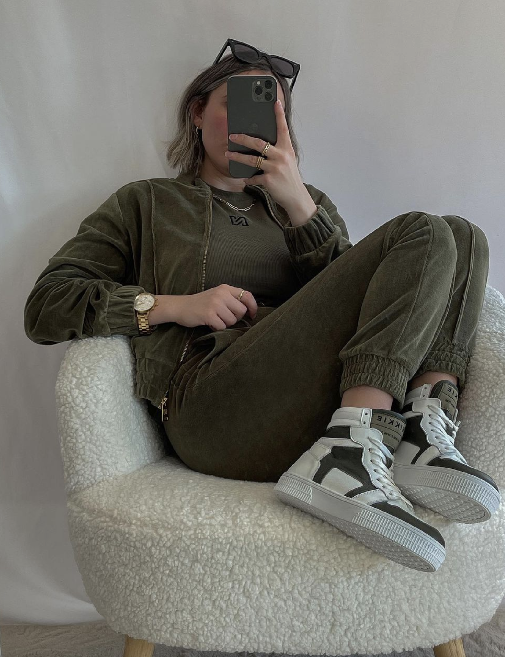 Velvet Track Pants