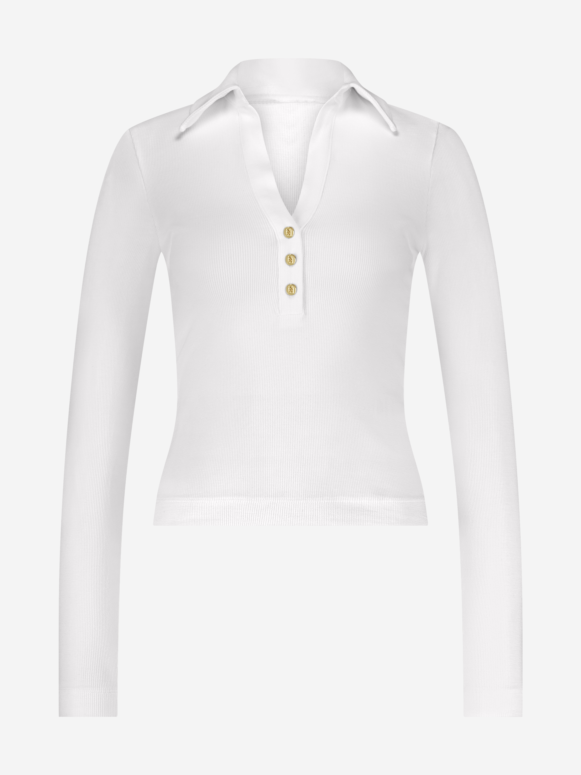 Rib Button Shirt