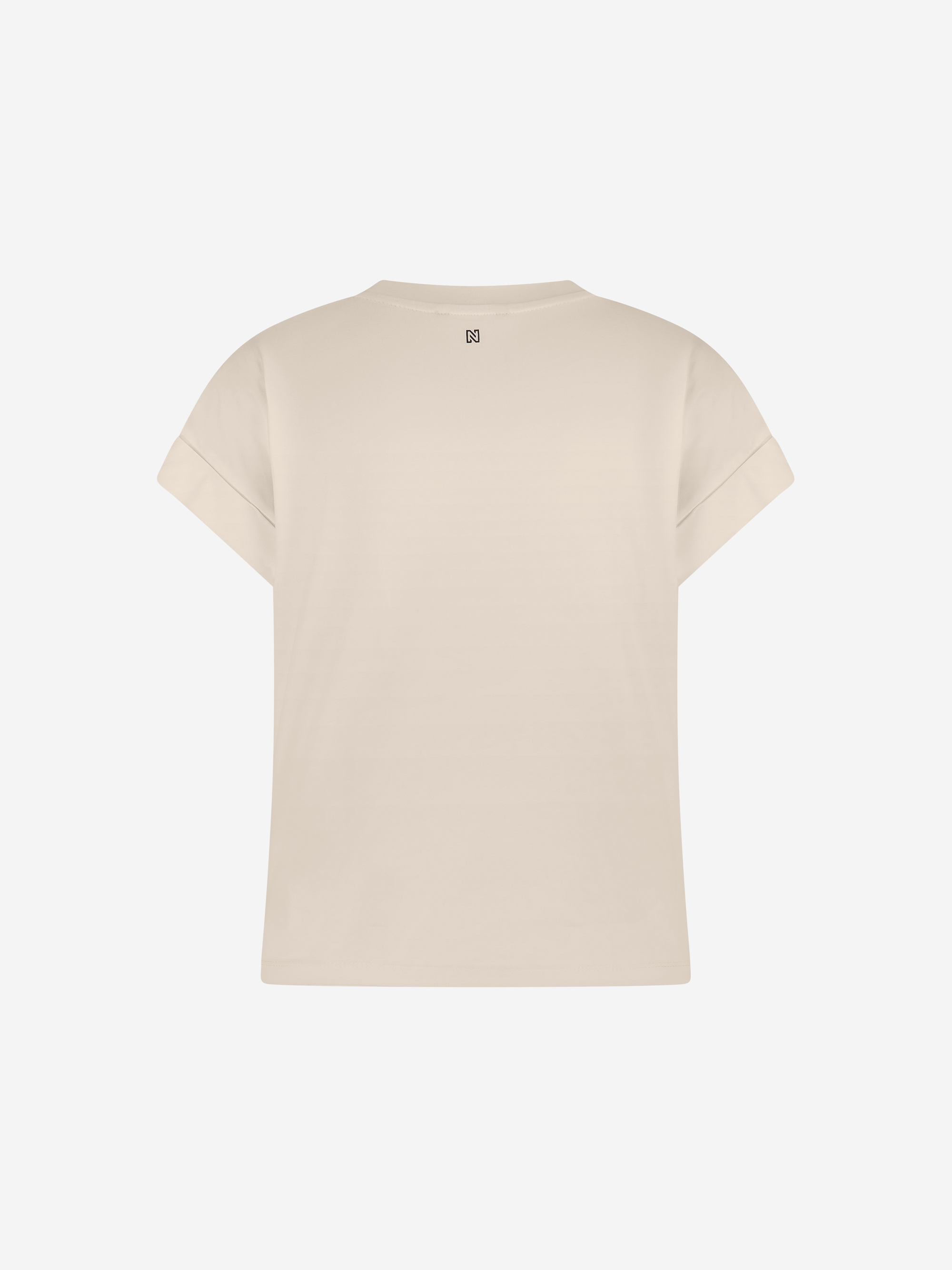 T-shirt met ketting detail