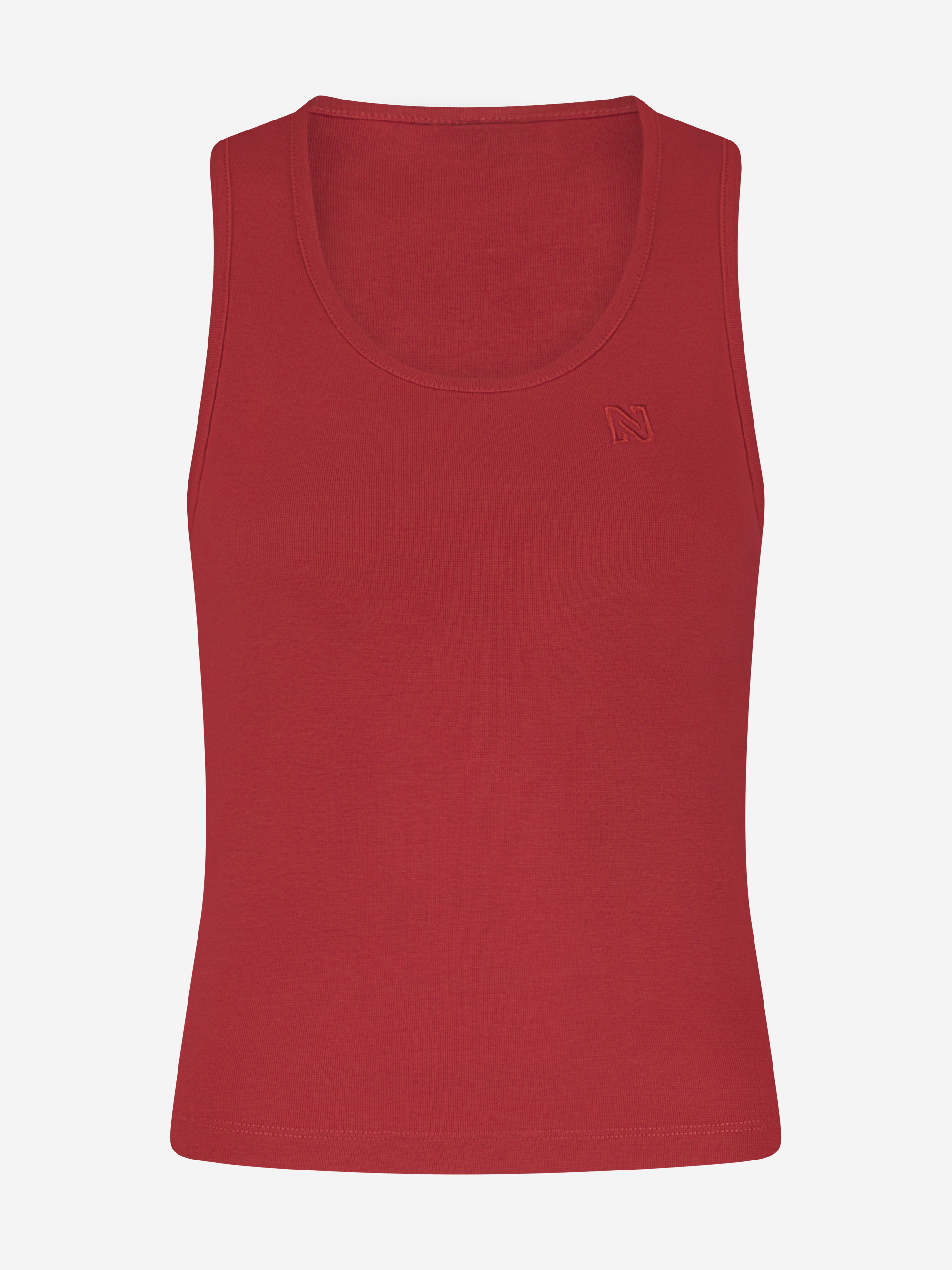 Fitted tank top with NIKKIE logo