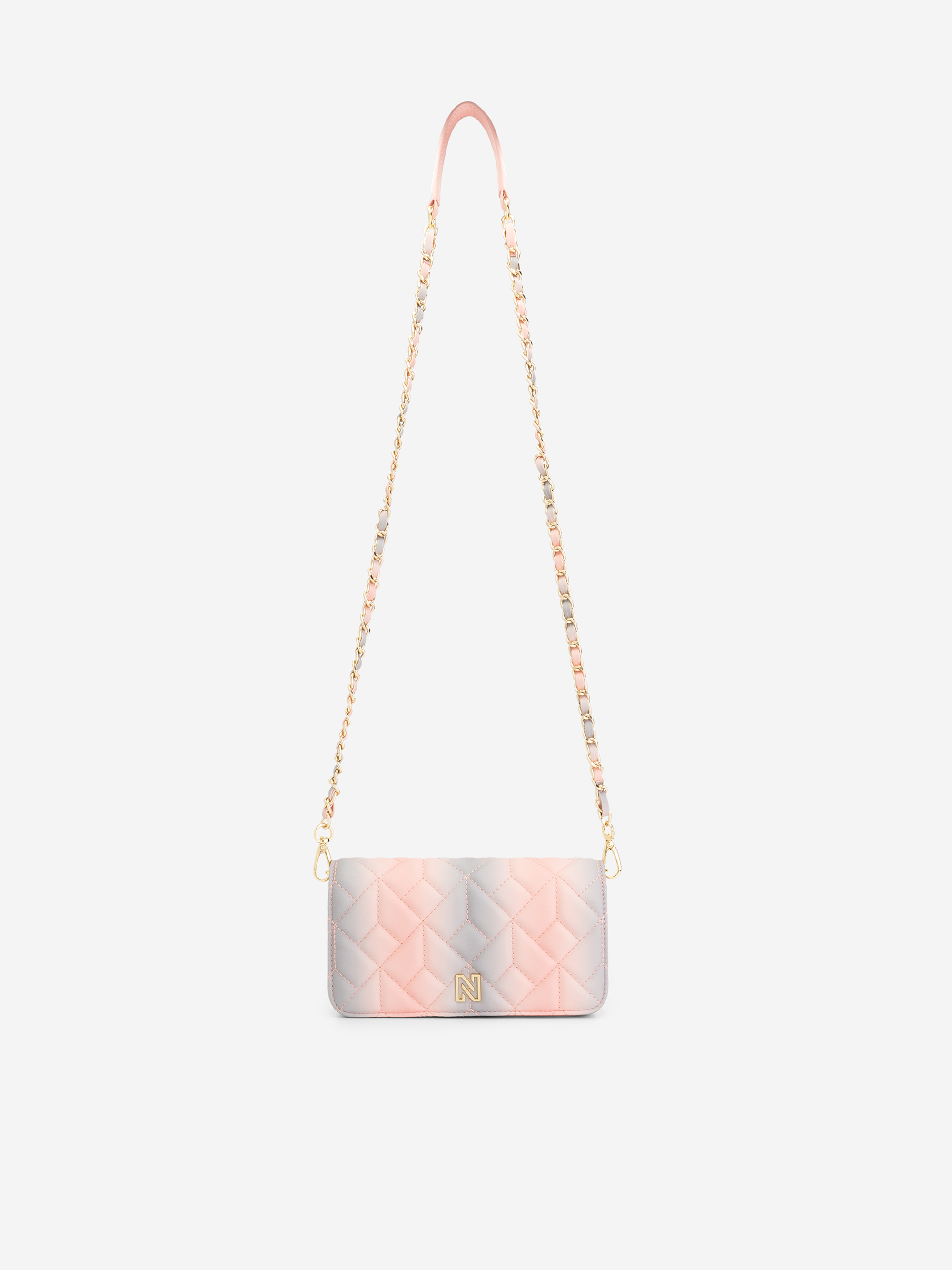  Small Quilted shoulder bag with chain