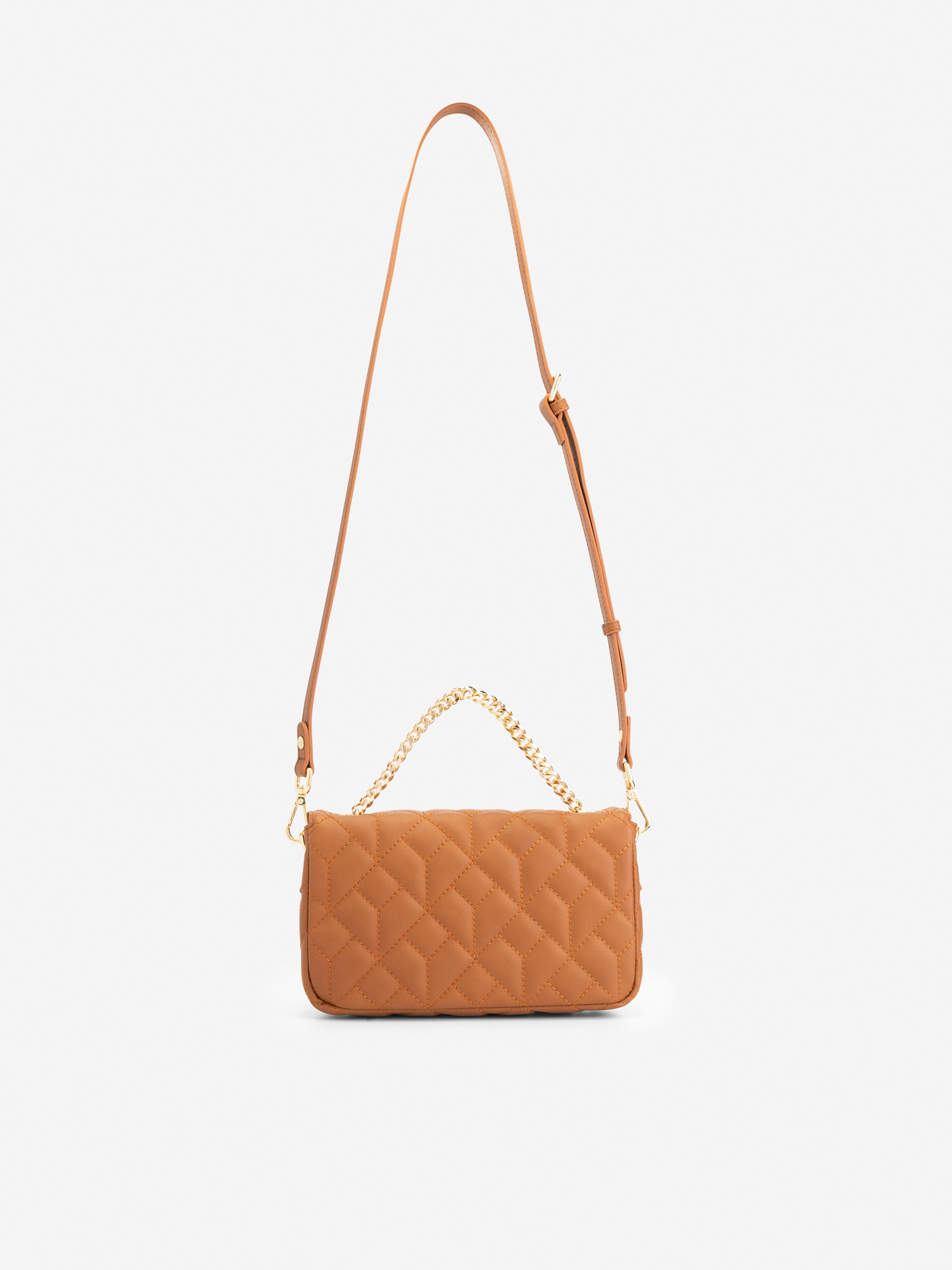  Quilted shoulder bag with chain