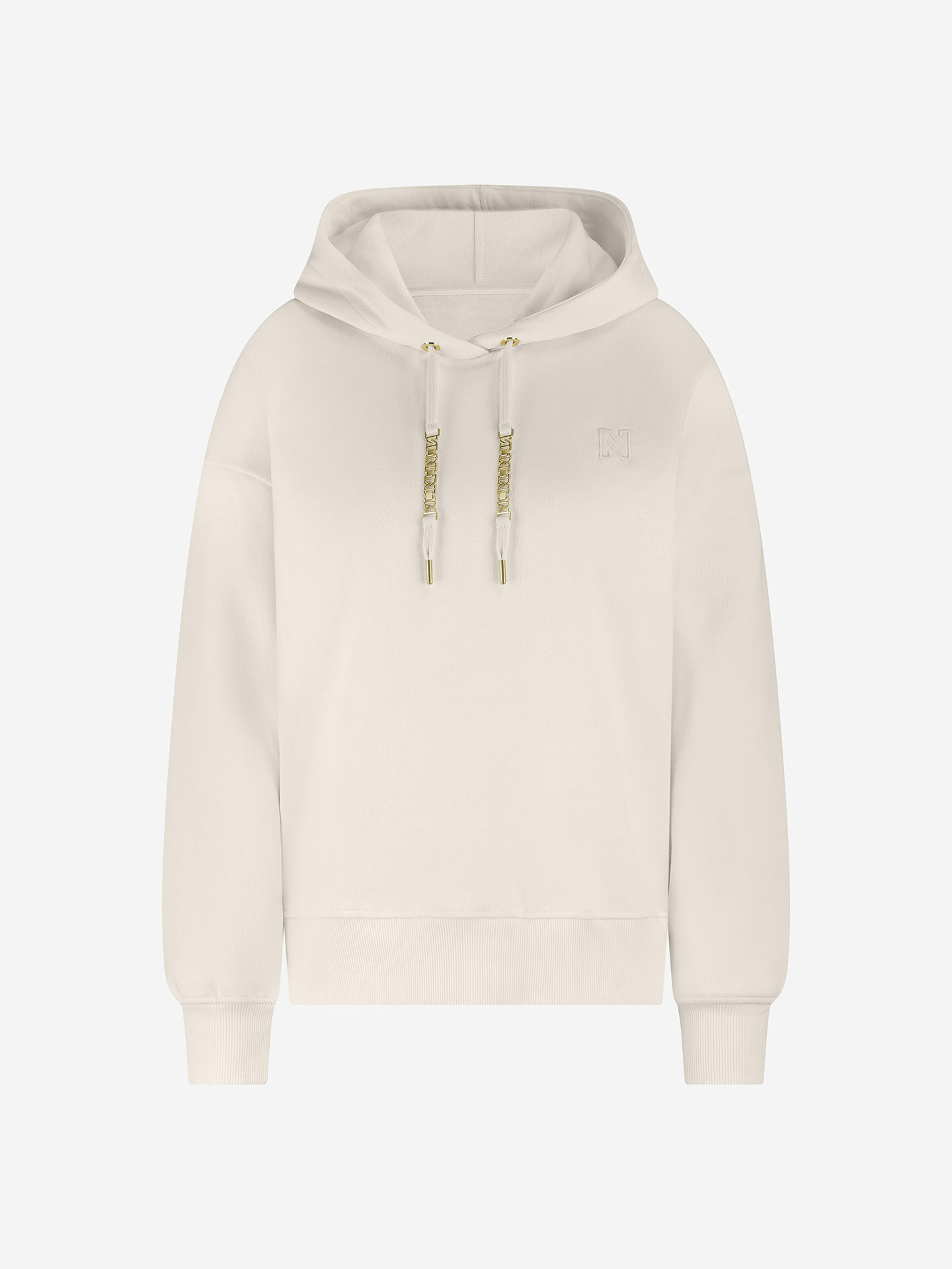 Hoodie met kettingdetails