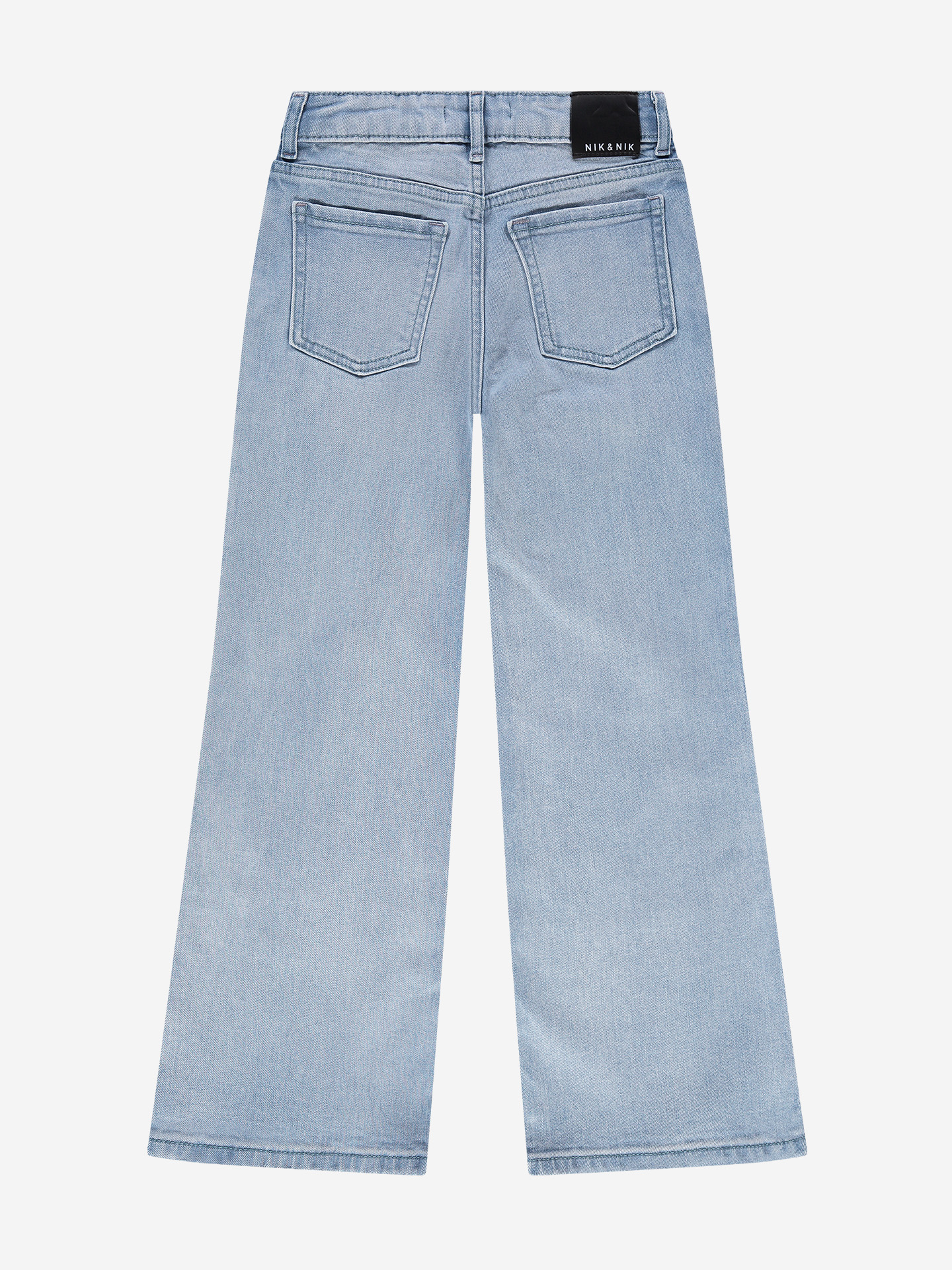 Jeans with contrasting side stripes