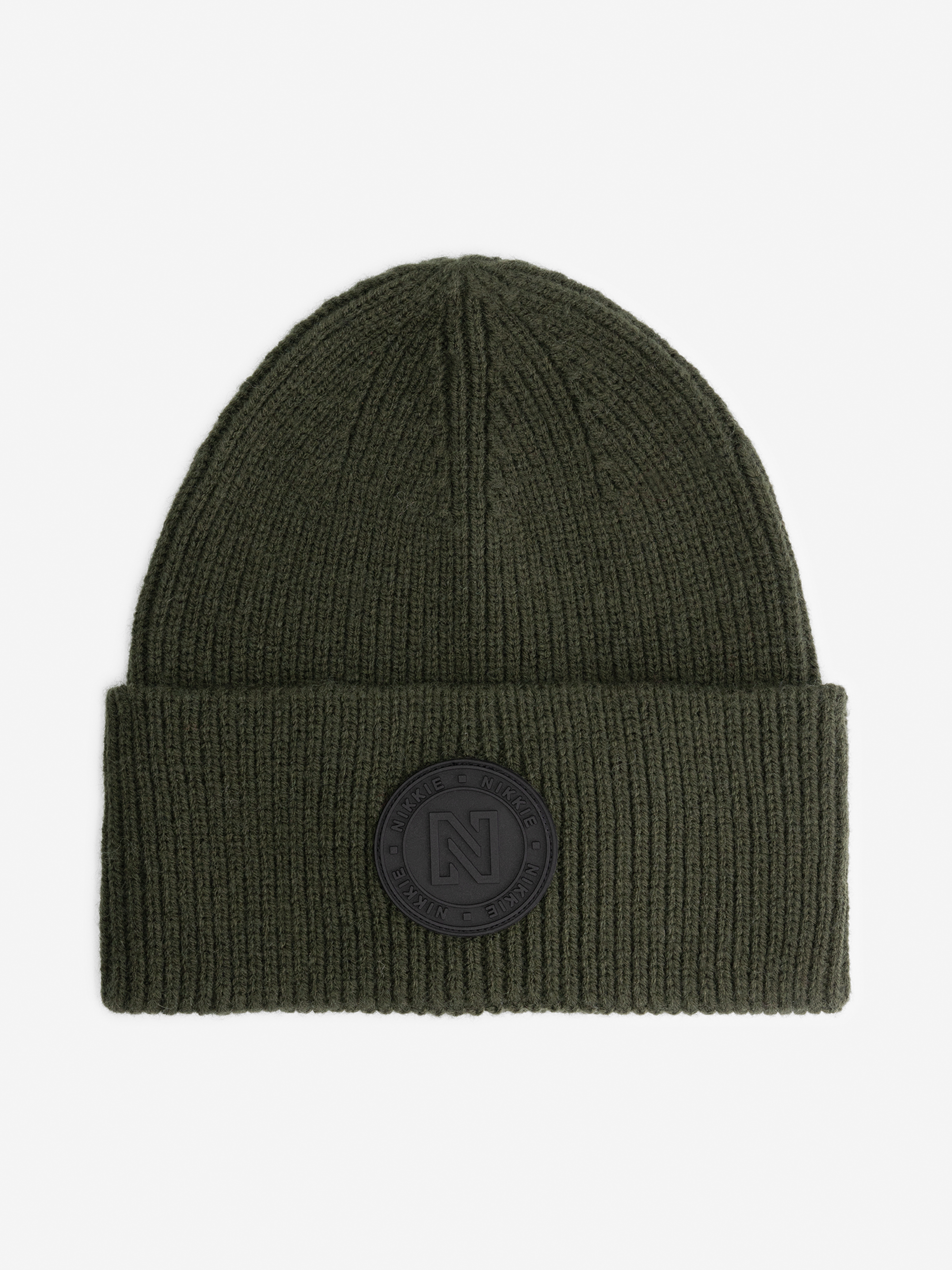 Round Patch Beanie