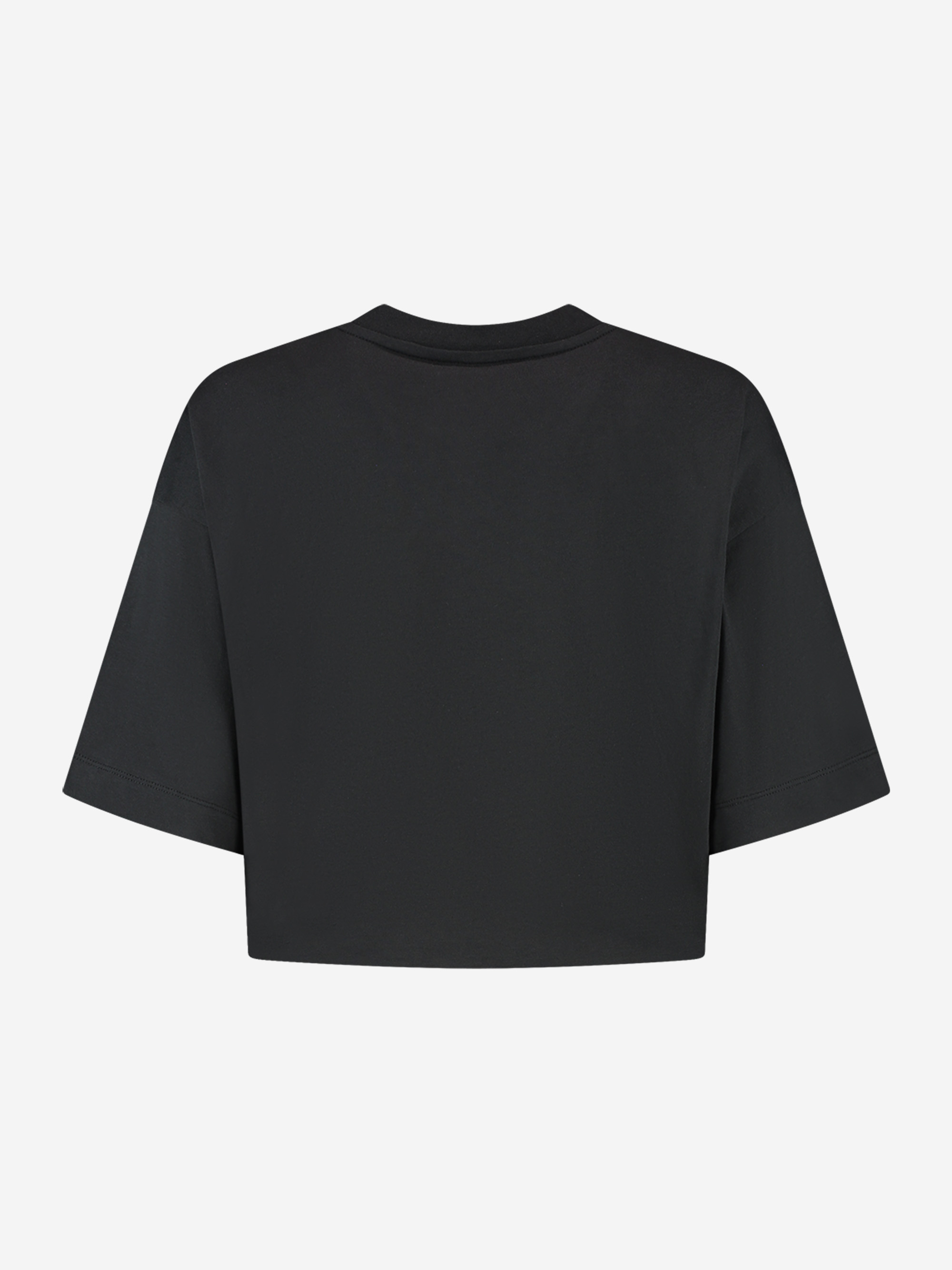 Cropped T-shirt with graphic print