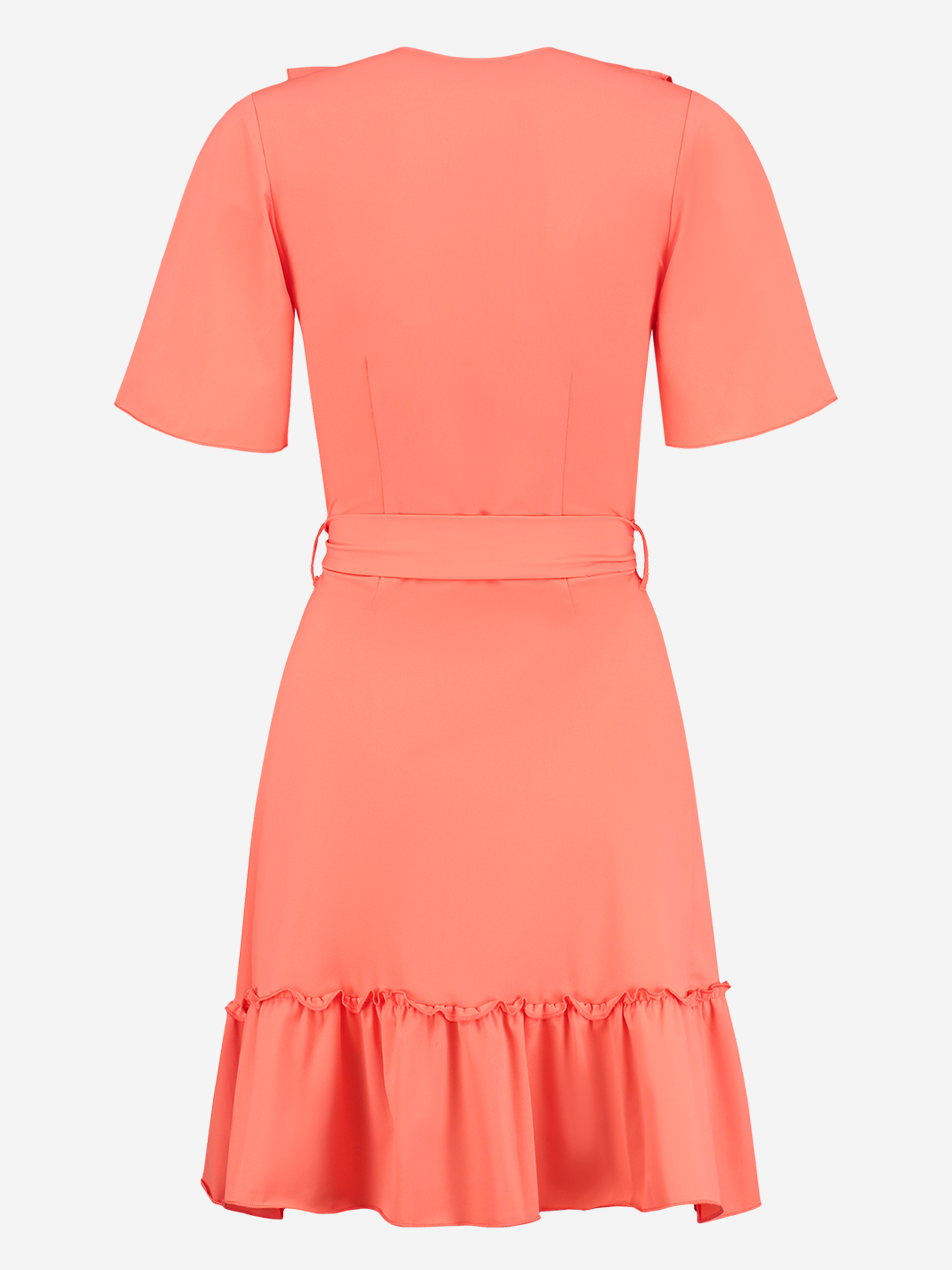 Suzy Ruffle Wrap Dress