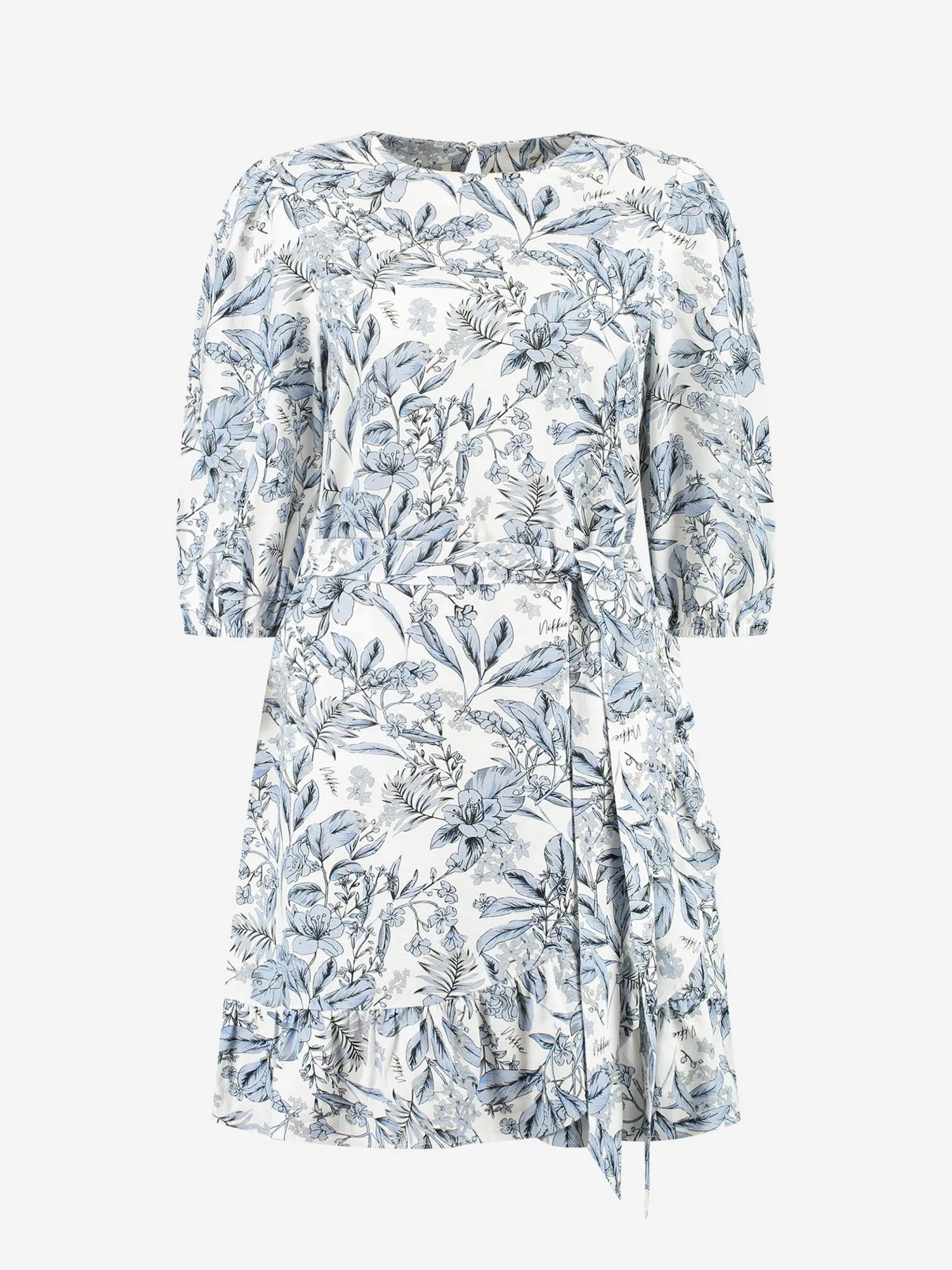 Jurk met bloemen print