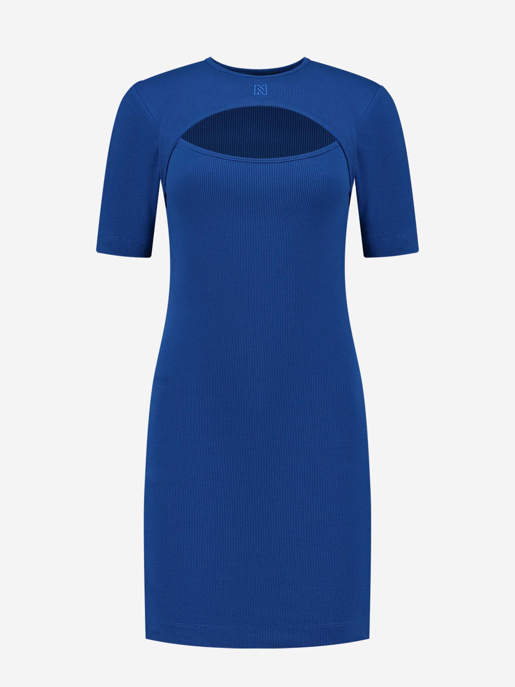 Cutout Rib Dress