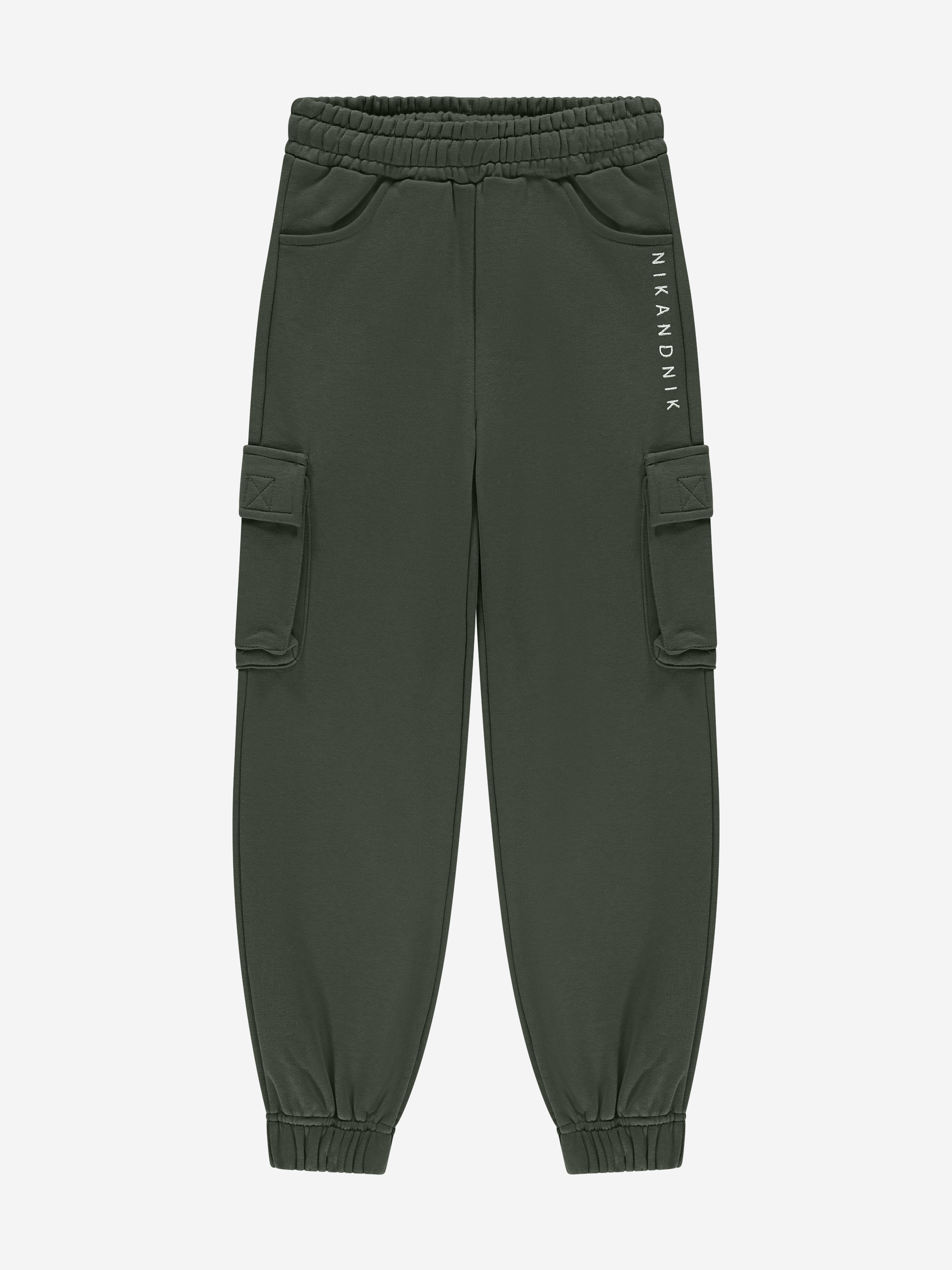 sweatpants with NIK&NIK logo and flap pockets