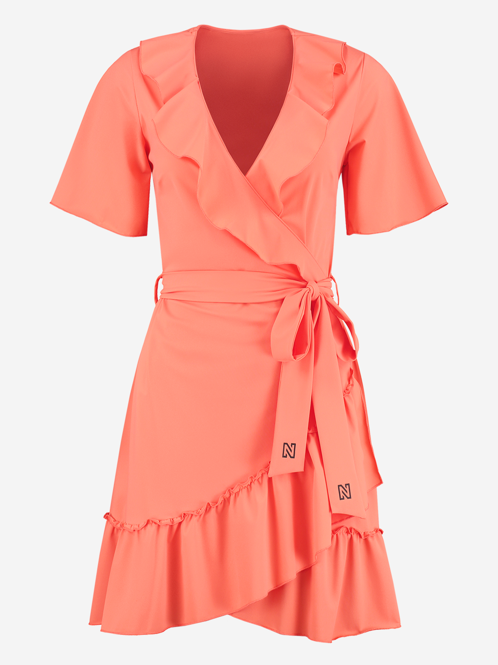 Suzy Ruffle Wrap Dress