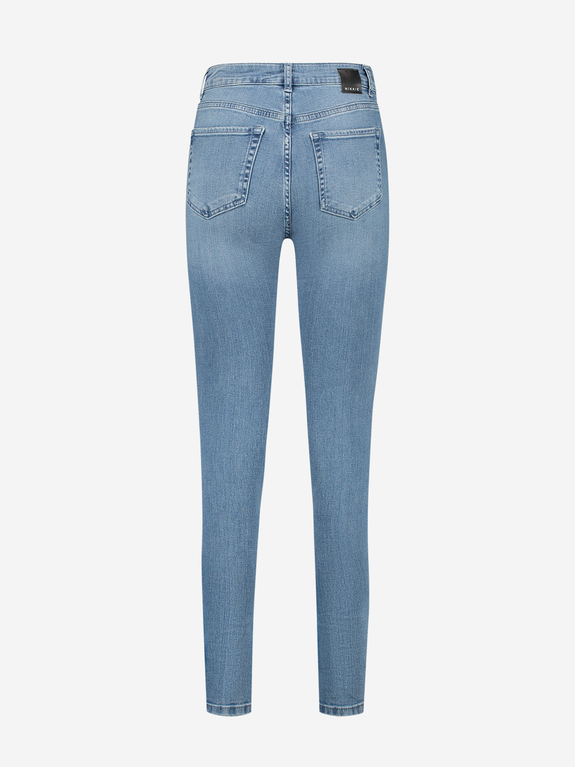 Mid rise skinny jeans