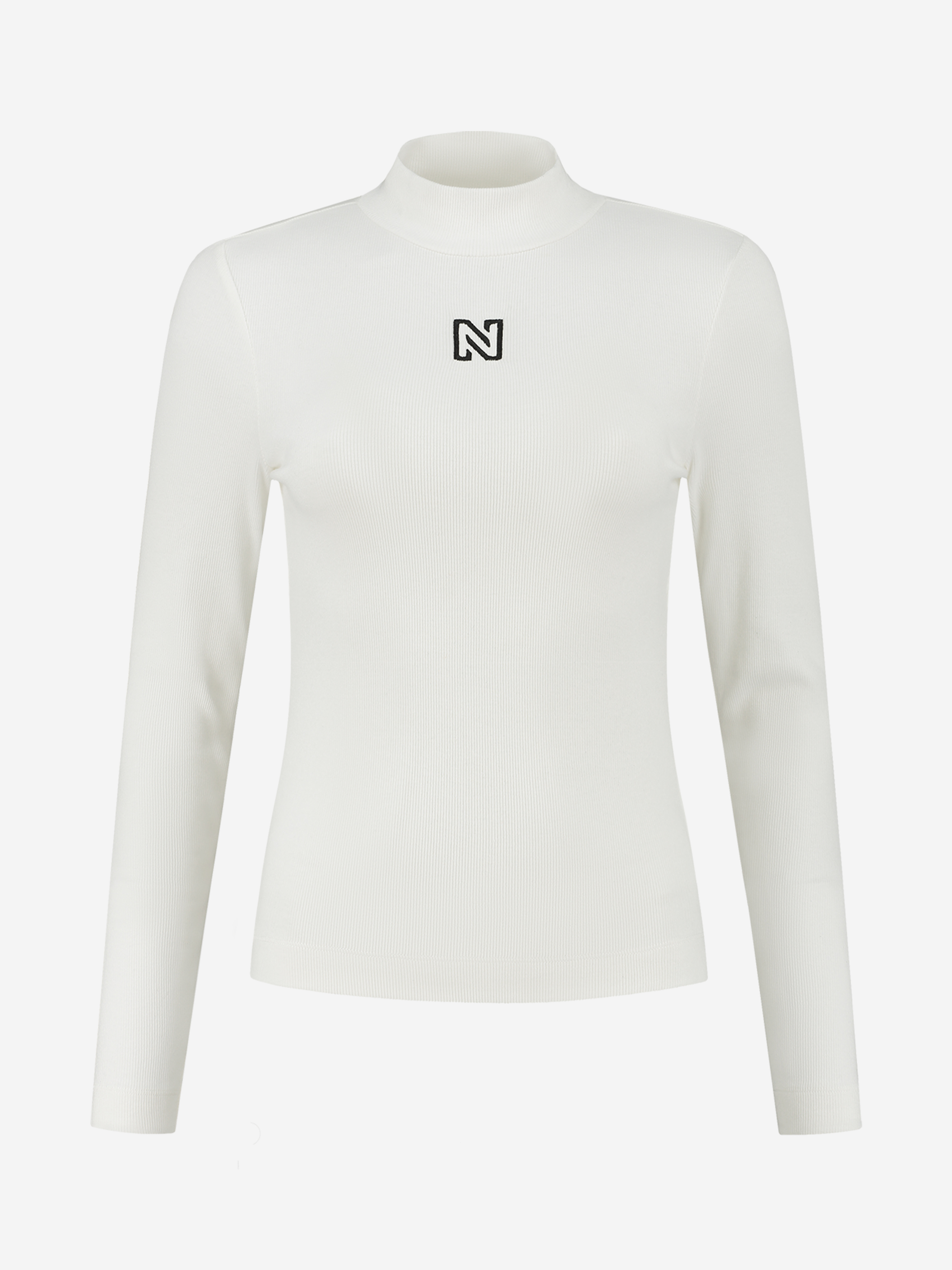 Rib Top Turtle Neck