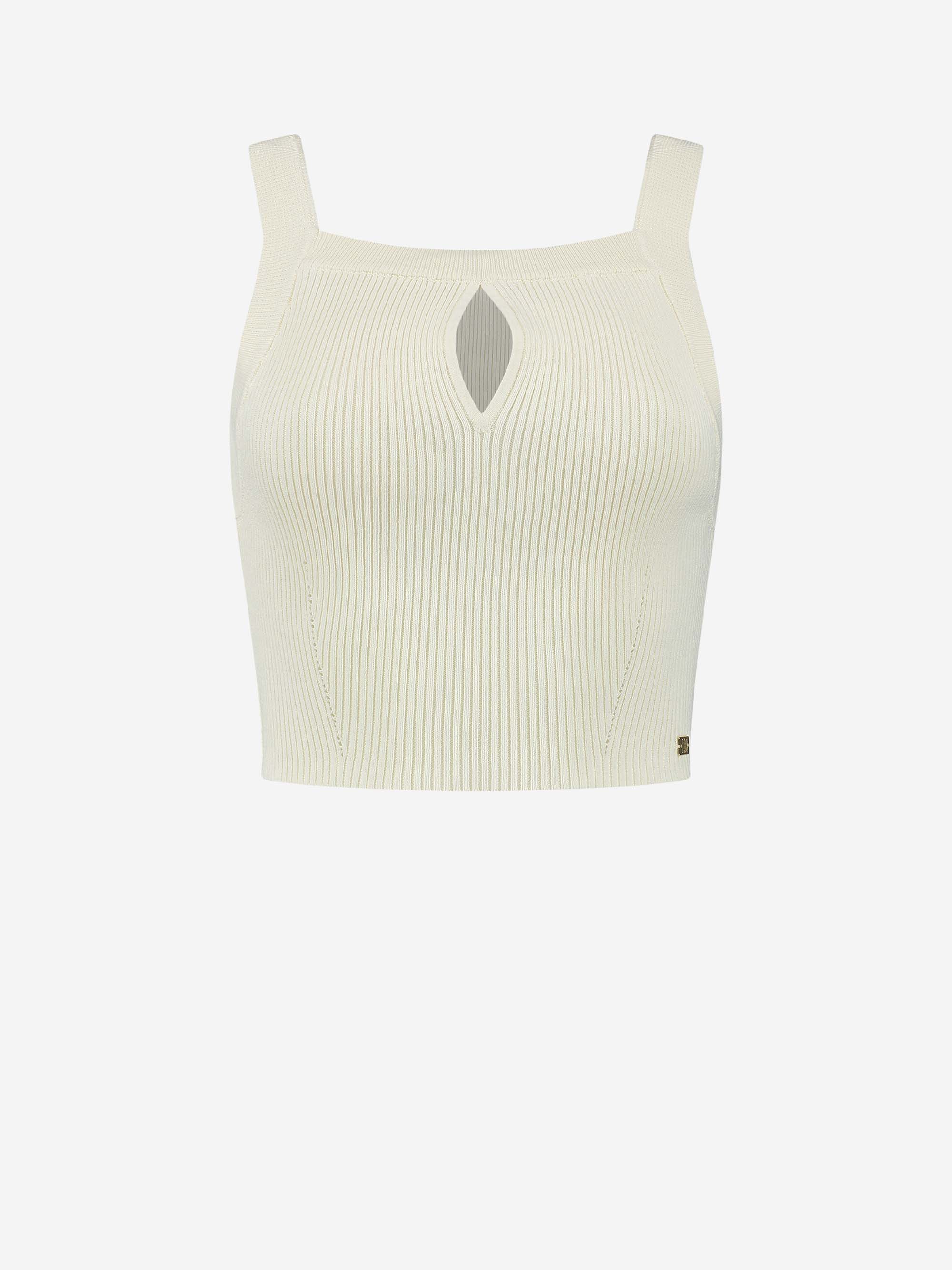 Crop top with cut out 
