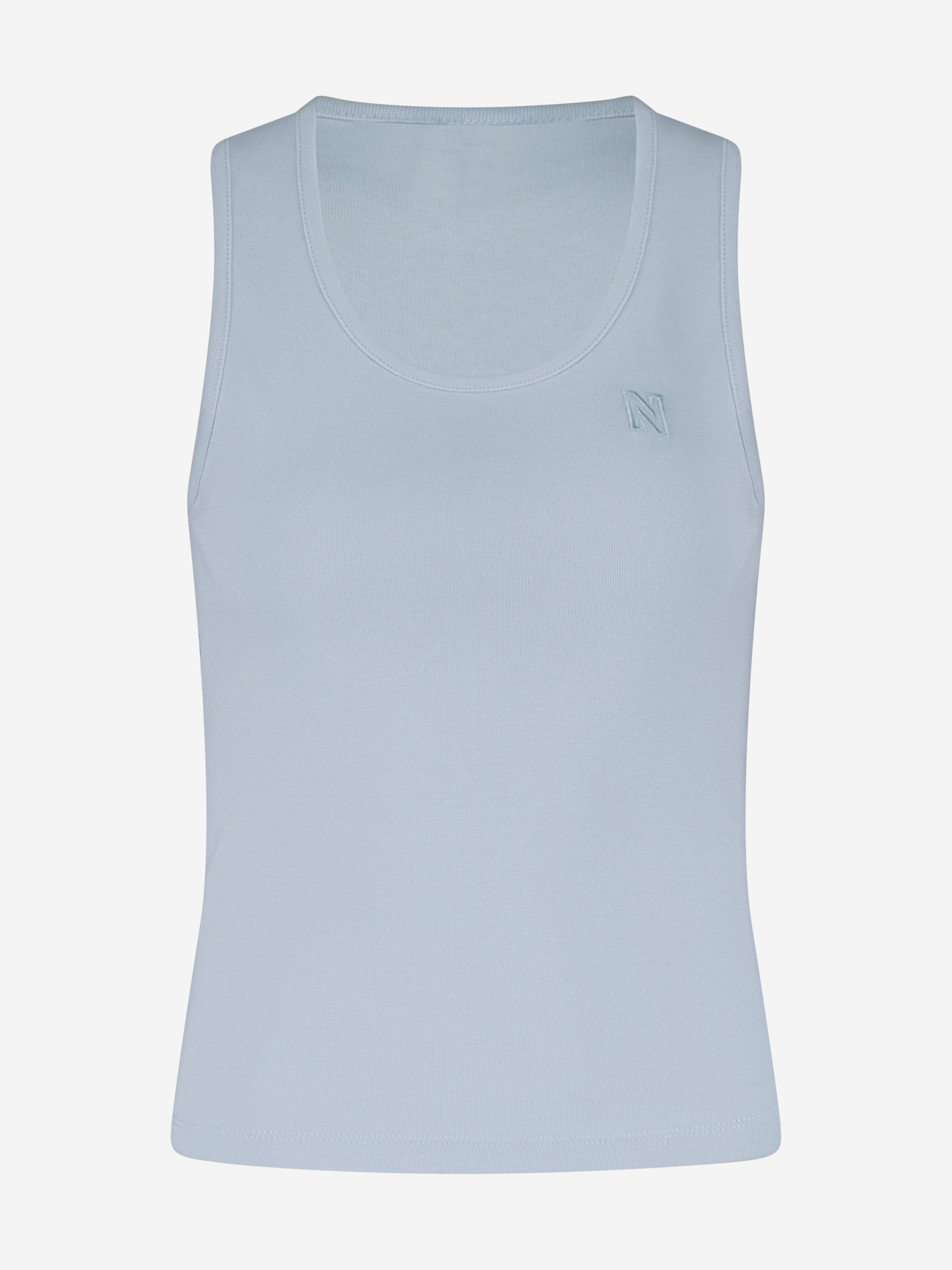 Fitted tank top with NIKKIE logo