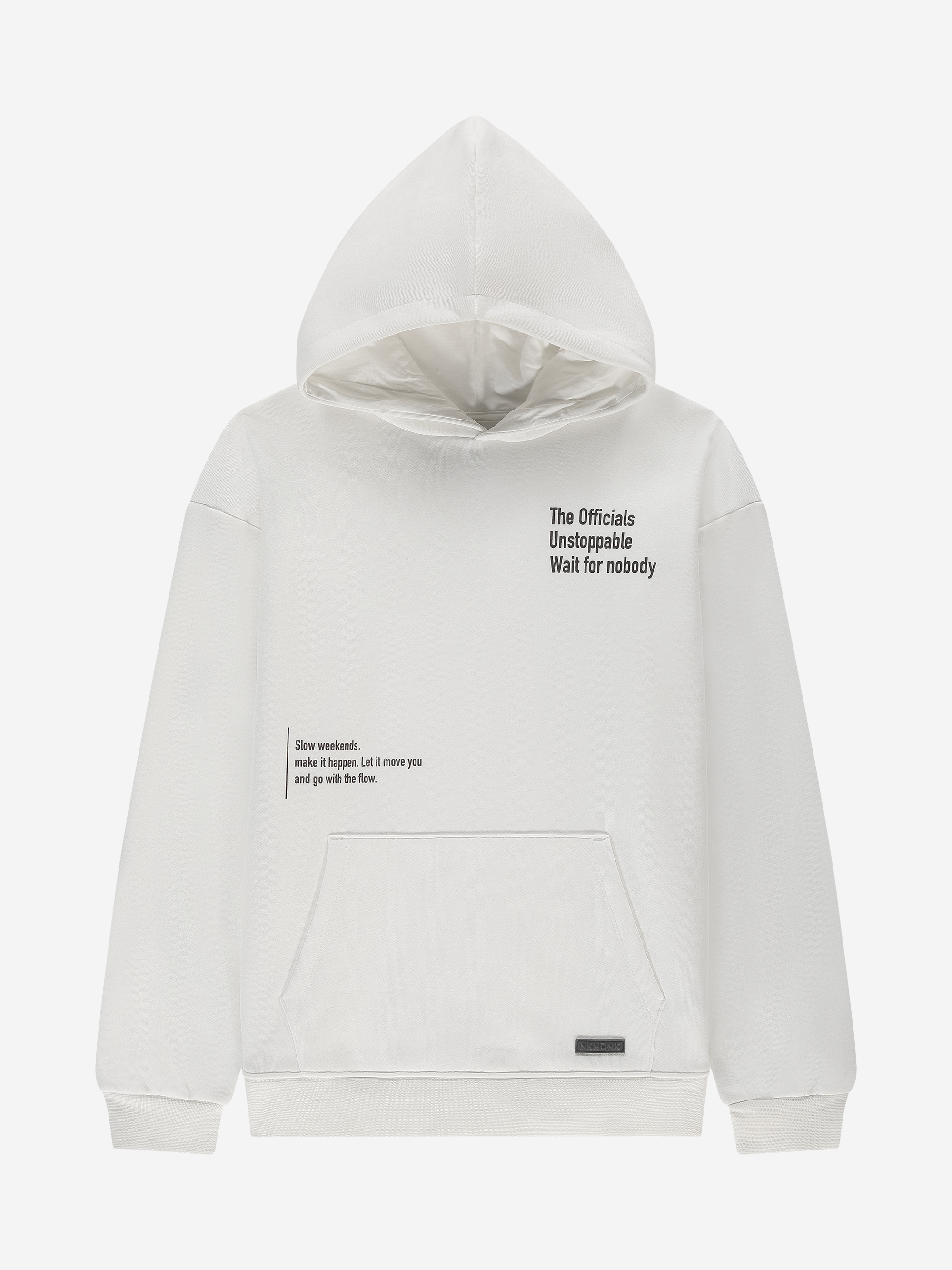 Hoodie with a graphic print